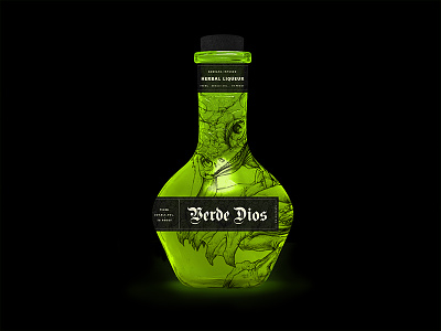 Verde Dios - Liqour alcohol gods green liqour patron verde