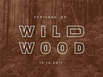 Wildwood Secondary Type diamond oregon pacific northwest pattern portland running trail w wildwood
