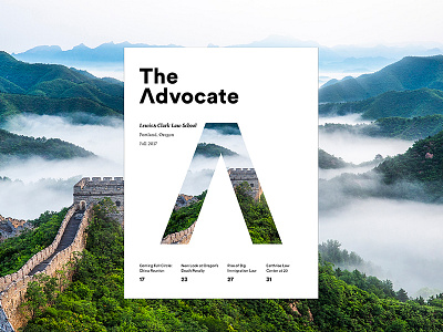 The Advocate Cover Fall 2017