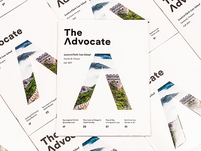 The Advocate Covers Fall 2017 advocate cover graduate law school living logo magazine