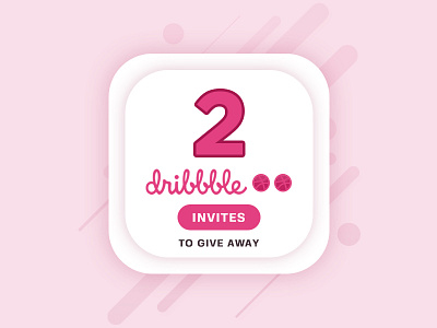 2x Dribbble Invites dribbble giveaway invite invites