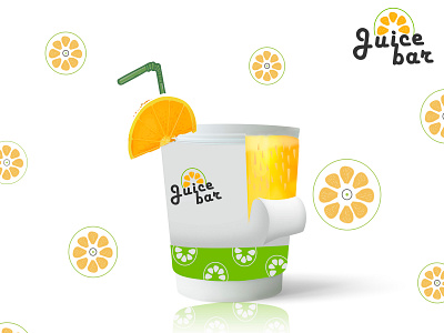 Juice bar Branding branding creative agency design illustration logo sandip godhaniya vector