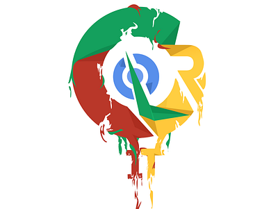 Chrome Inspired Logo Design chroma design google chrome logo logodesign original art vector