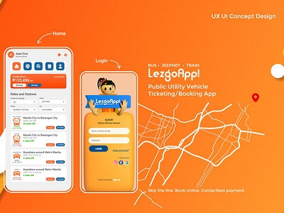 LezgoApp UI UX Concept Design