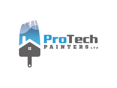 ProTech Painters ltd. Logo logo painters