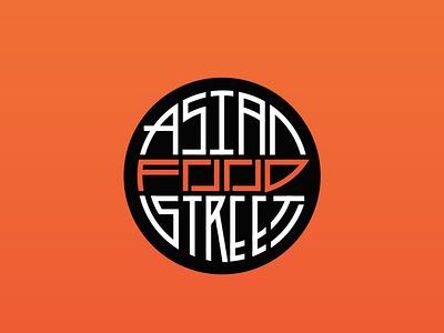Asian Street Food asian asian food branding emblem food logo vector