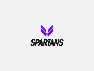 E-Sports Team Logo Concept — SPARTANS Designed by VISUAZ ® branding graphic design logo