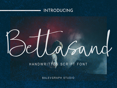 Bettasand - Handwritten Script Font