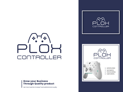 Plox Controller Logo Design. Controller selling Brand. controller brand controller logo electronics freefire game box gamimg brand gaming gaming parts gamingcommunity headphone itlogo pc game playstation plox brand pubg tech logo video games xbox xbox logo