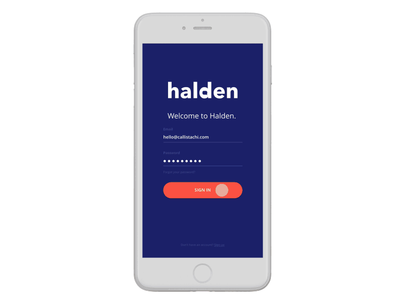 Halden: Messaging and Collaboration App adobe xd discord message app messaging messaging app skype slack ui design uidesign user experience user interface design ux