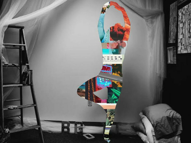 What does your soul look like? art design photoshop self-portrait collage