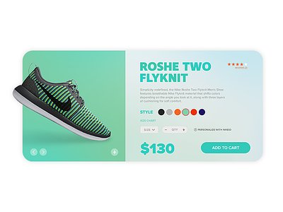 Nike Shopping UI design graphic interface nike shoe shopping store ui user ux