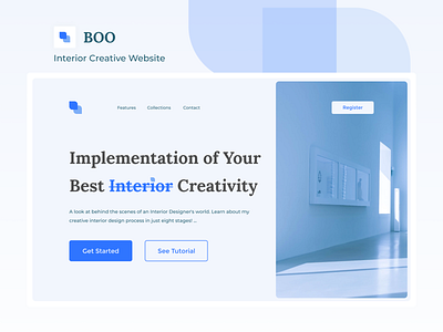 BOO - Interior Creative Website