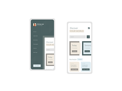 Activities Application activity app best branding clean client creative daily design flat home homepage ios landingpage meeting minimalism minimalist simple task trending