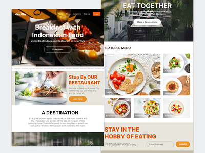 Restaurant (Hobby Makan) Web Design