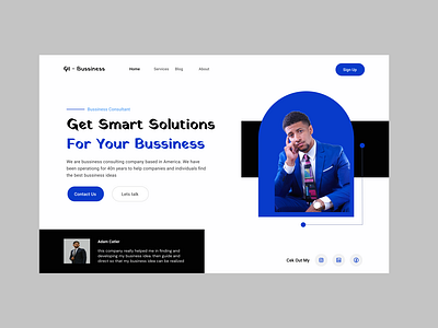 Qi Bussiness Website