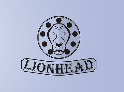 Logo Lionhead design logo vector