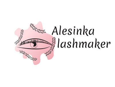 Logo Alesinka lashmaker logo