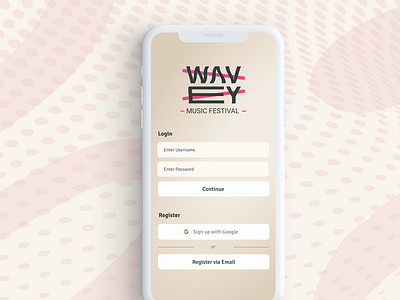 Wavey Music Festival: App