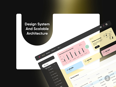 Polling Service | App Design animation app crm figma interface management motion design product designer selection service simbirsoft survey ui ux