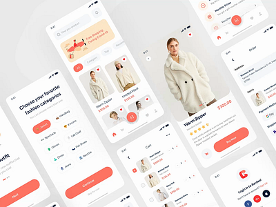 Bardeal Online Shop UI KIT animation animation app animation design app apps cart category checkout ecommerce interaction mobile mobile app mobile design online shop payment product shopping ui ui kit ux