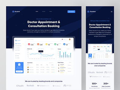 Quadrok - SaaS Landing Page 🔥