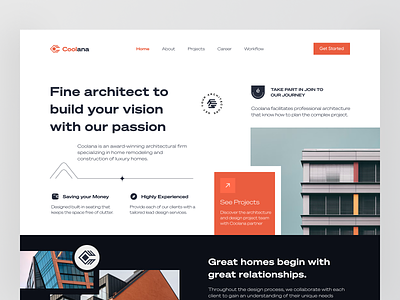 Architectural Coolana Website 🔥