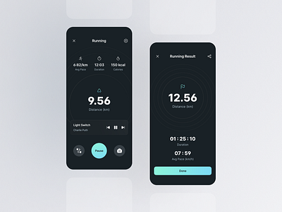 Step Tracker App by Sam Shafaei for Echo on Dribbble