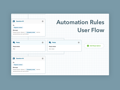 Automation Rules User Flow