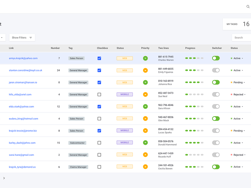 Master Grid by Vitaliy Stepanenko on Dribbble