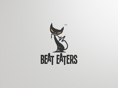 beat eaters beat cat cats logo music