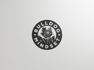 bulldog mindset bulldog dog logo