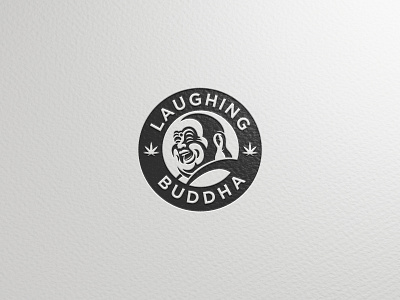 laughing buddha buddha illustration laughing logo marihuana