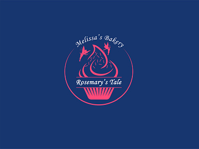 Cupcacke bakery logo brandidentity branding graphic design icon illustration logo vector