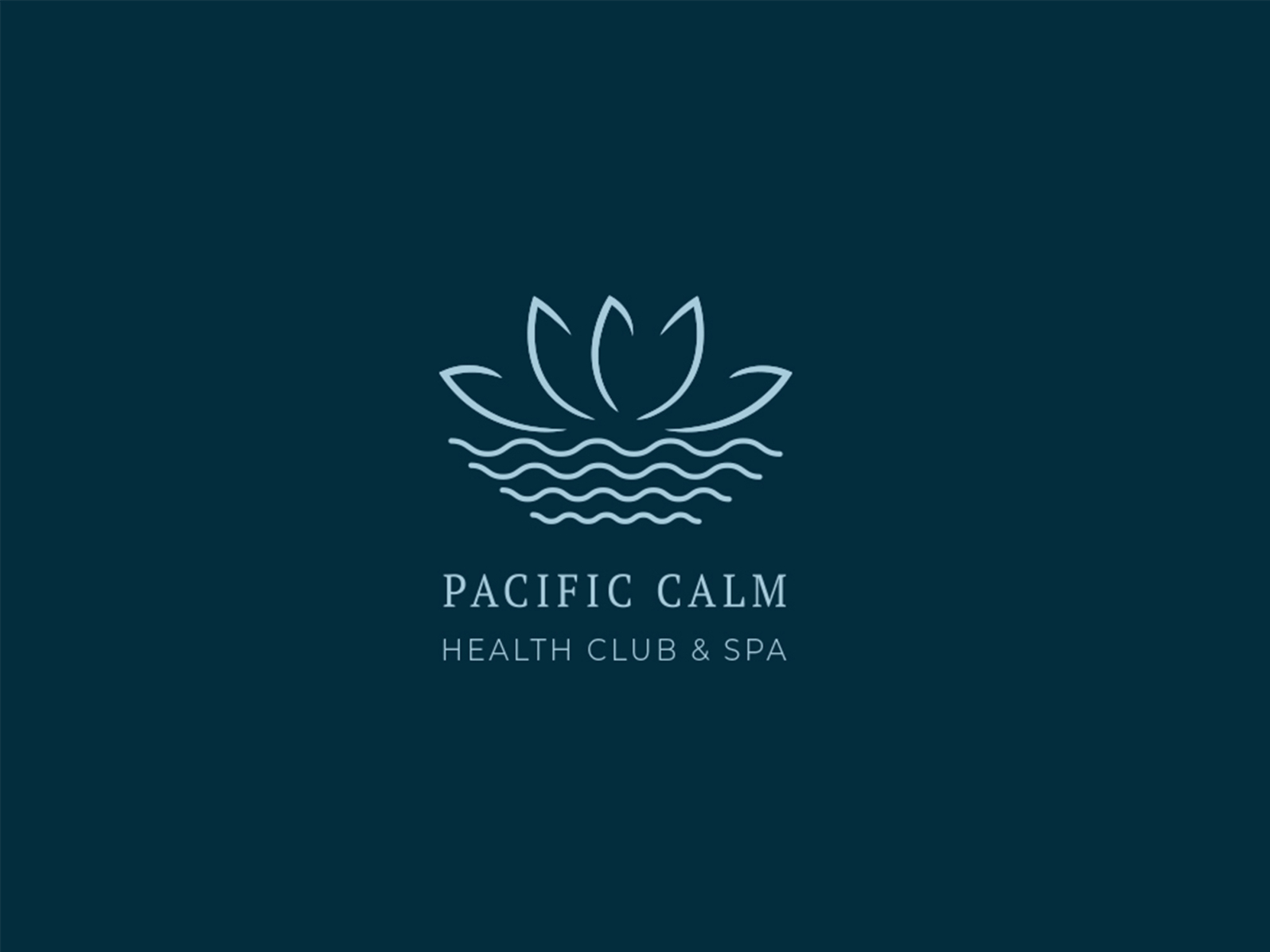Pacific Calm logo by Elhassen Youkana on Dribbble