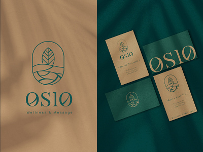 Oslo Spa Brand Identity brand identity brandidentity branding business card design graphic design illustration logo typography