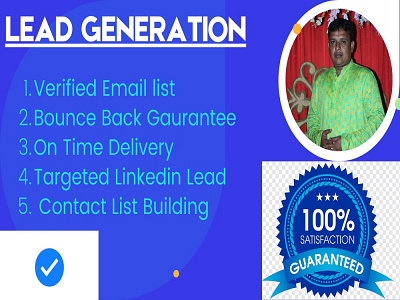 I will give you any type of Lead generation.