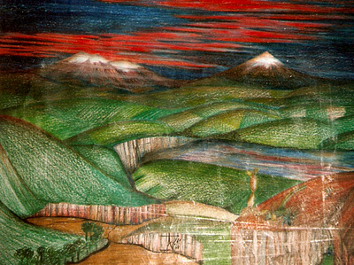 The Valley art illustration painting