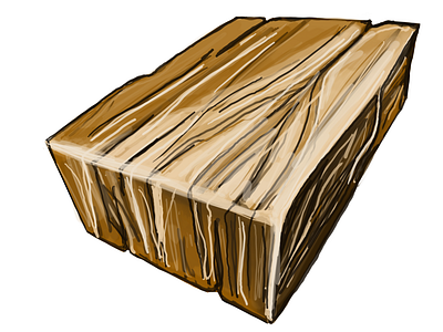 A piece of wood. The structure and texture background beautiful cartoon concept design drawing markers structure texture vector wood