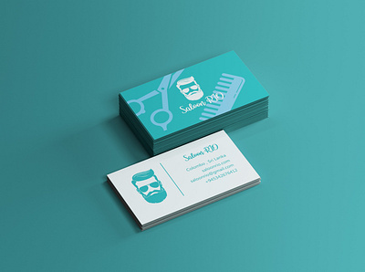 Saloon Business Card Design business business card business card design business cards businesscard logo design name card namecard visit card visiting card design