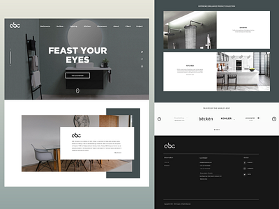 Website: Landing page