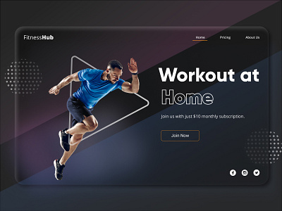 Fitness Hub Landing Page