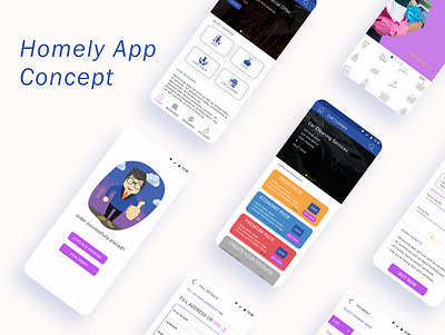 Homely app Concept