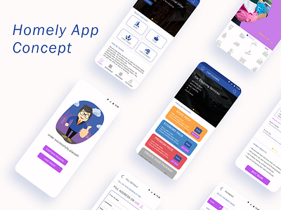 Homely app Concept