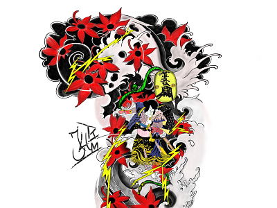 Ishikawa goemon art design design art digital art illustration illustration art ink inkdrawing japanese art japantatto pendrawing product tattodigital tattoideals tattoindonesia tattoo tattoo art tattoo artist tattoo design tattoos