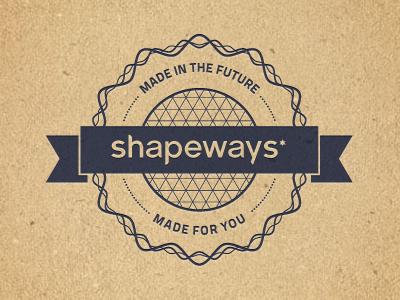 Shapeways Stamp