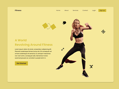 Fitness Website