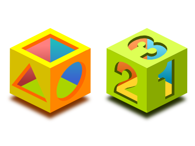 Basic shape & Math game icons android app basic shape math games icon icons kids mobile