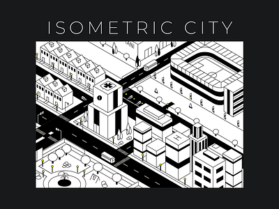 ISOMETRIC CITY - The future city of Rzeszów