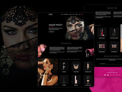 Makeup UI/UX Design